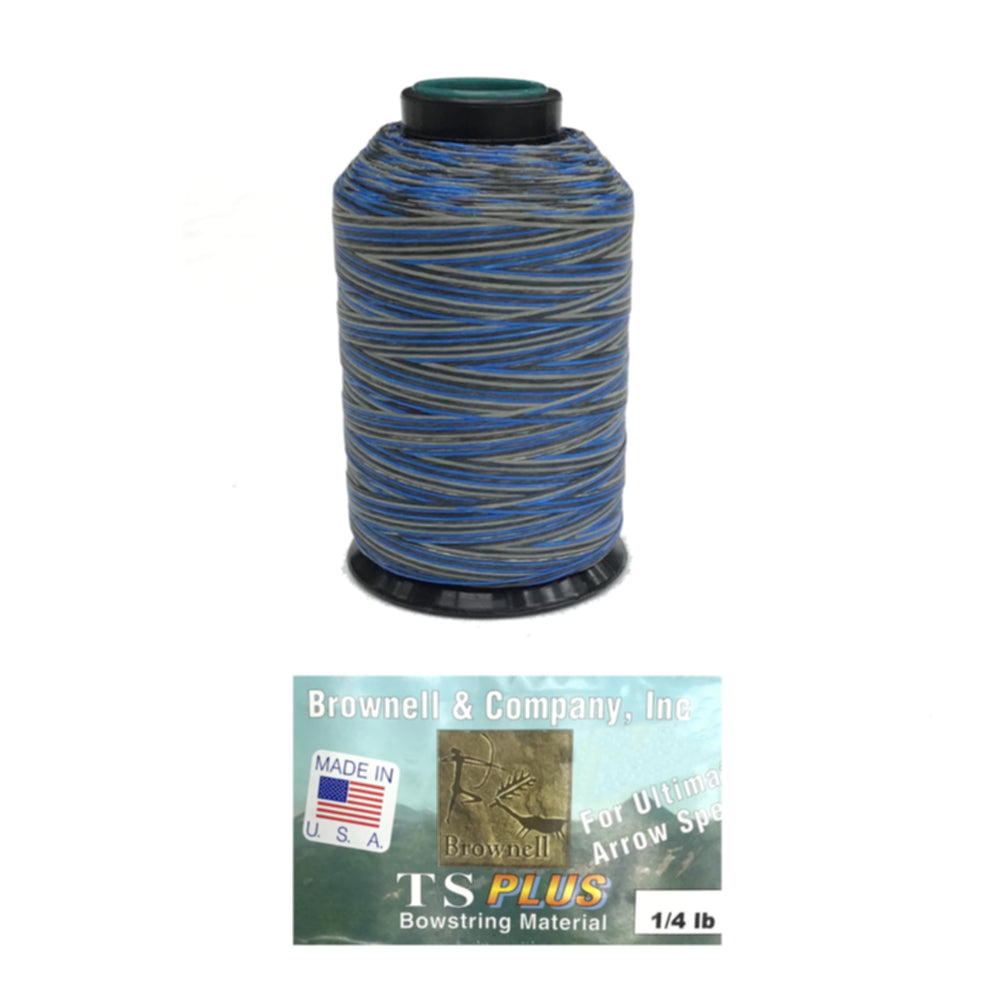 BROWNELL ストリング原糸 TS+ 1/4lbs 三色 ブルー/ブラック/グレー