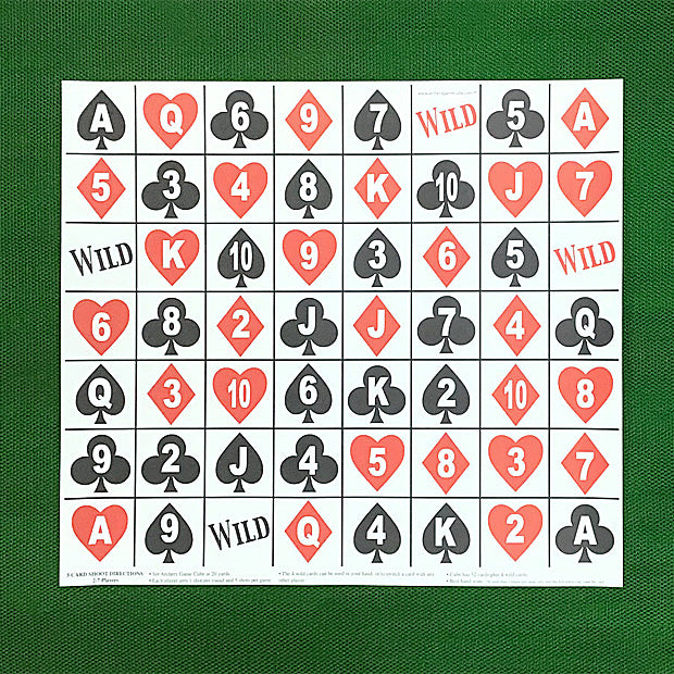 Bjorn おもしろターゲット 5 CARD SHOOT