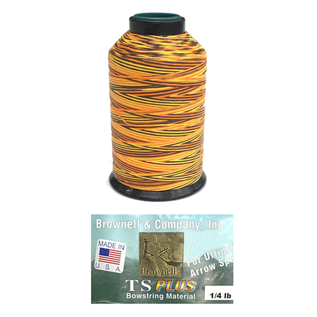 BROWNELL ストリング原糸 TS+ 1/4lbs 三色 オレンジ/ブラウン/イエロー
