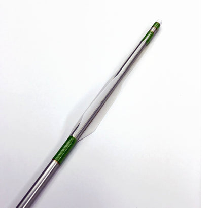 アルミ巻藁矢 白羽根 2015