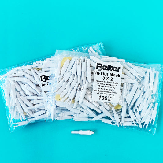 BEITER X10用インアウトノック [L] ホワイト (200個)