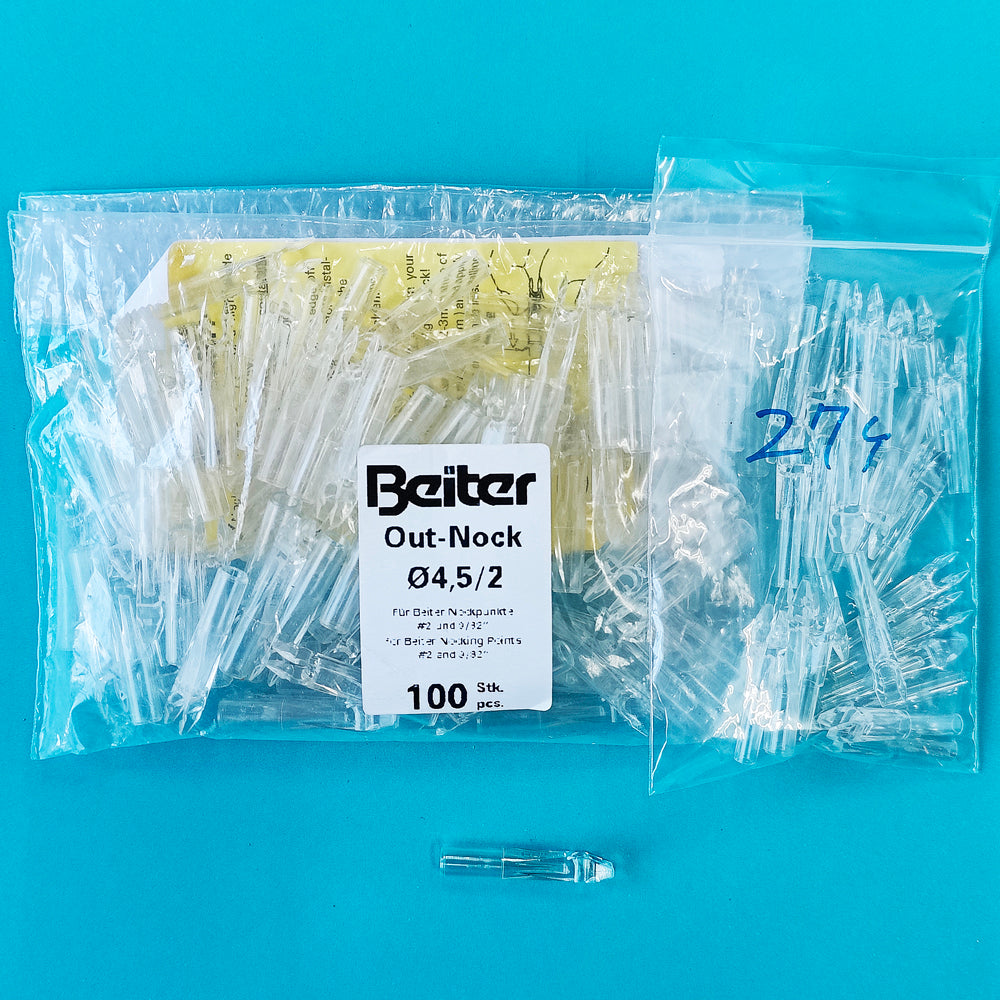 BEITER X10用アウトサートノック [L] クリアー (127個)