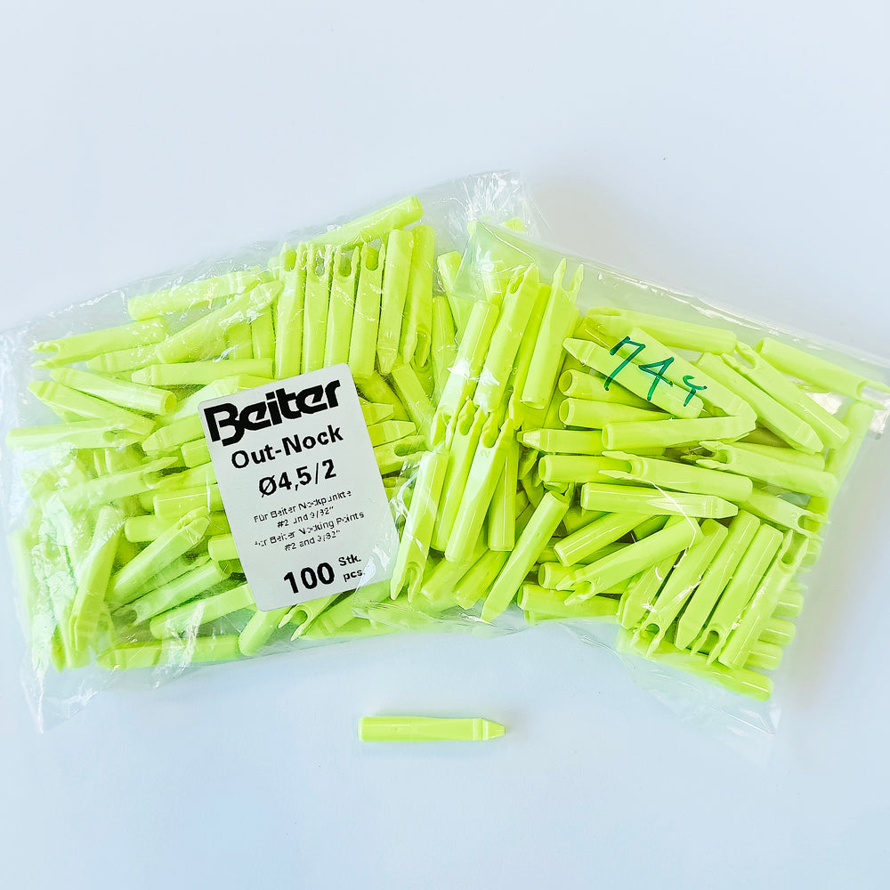 BEITER X10用アウトサートノック [L] ヘビーイエロー (174個)