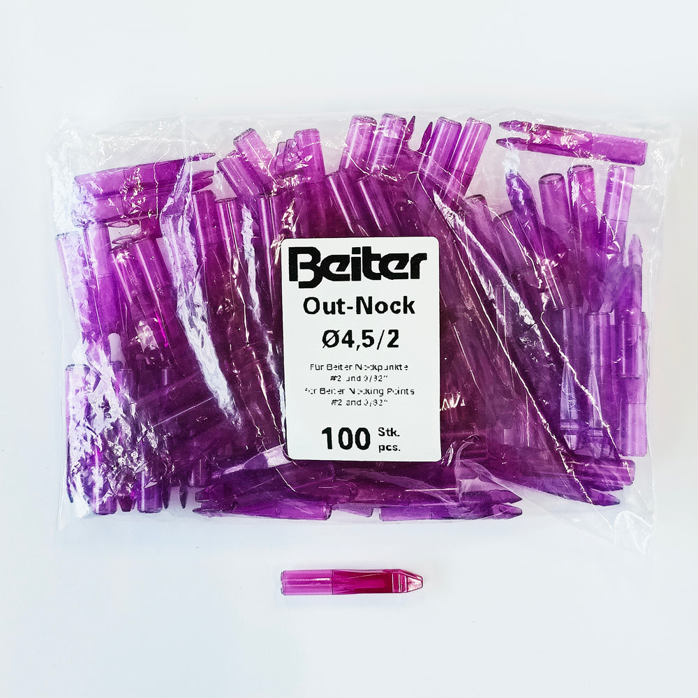 BEITER X10用アウトサートノック [L] パープル (100個)