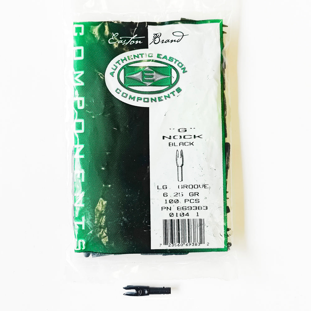 EASTON Gノック [L] ブラック 1袋 (100個入)