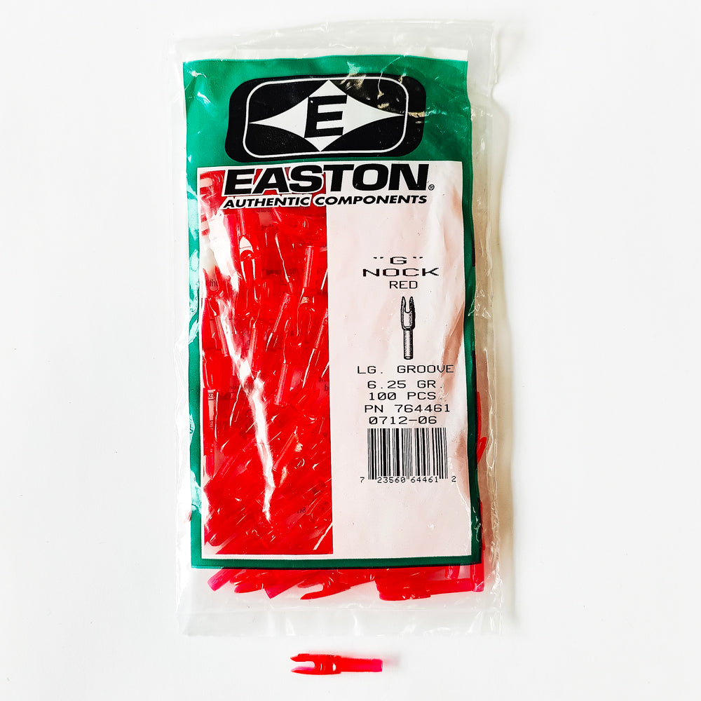 EASTON Gノック [L] レッド (ルビー) 1袋 (100個入)