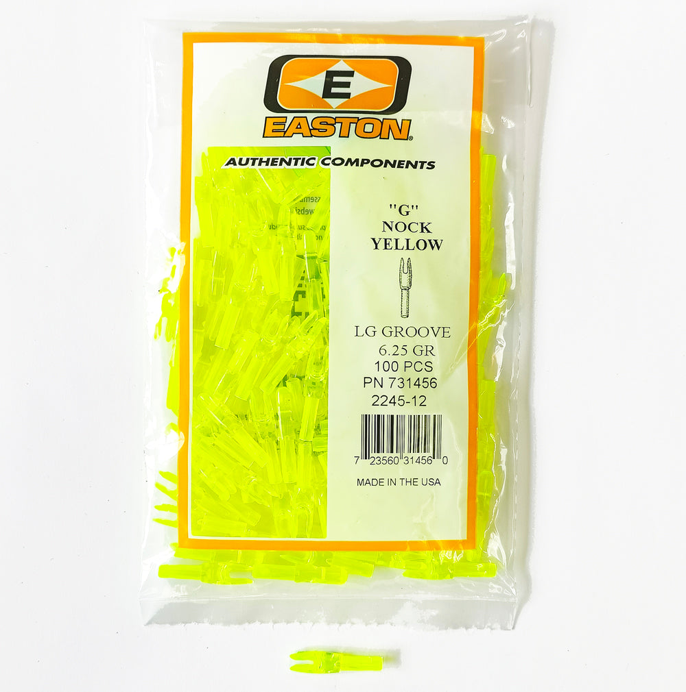 EASTON Gノック [L] イエロー 1袋 (100個入)