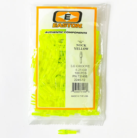 EASTON Gノック [L] イエロー 1袋 (100個入)