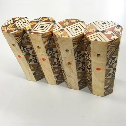 筆粉入れ 箱根寄木細工