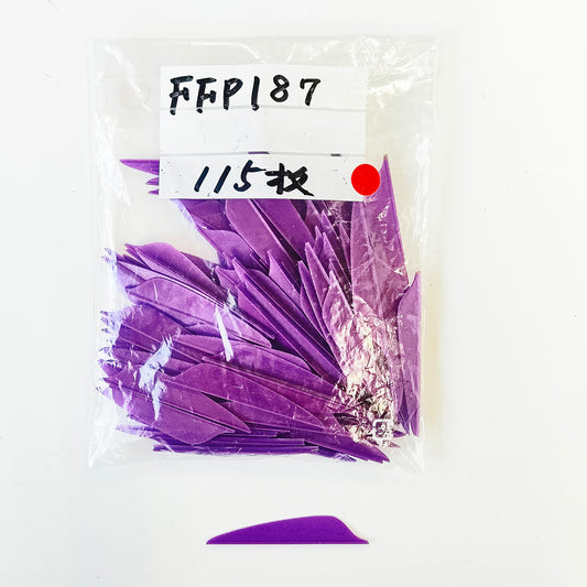 FLEXFLETCH FF187 旧パープル 115枚