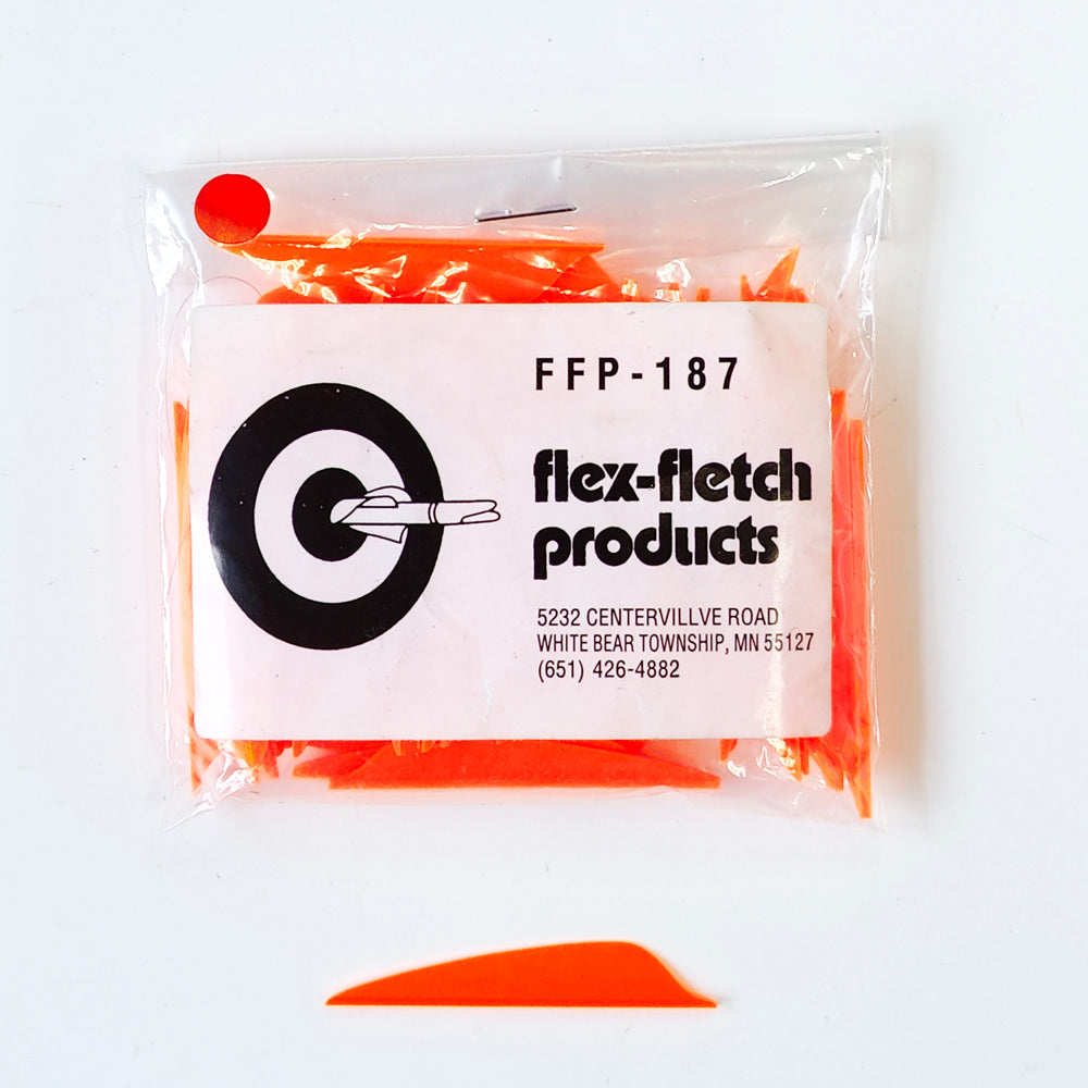 FLEXFLETCH FF187 オレンジ 1パック(100枚)