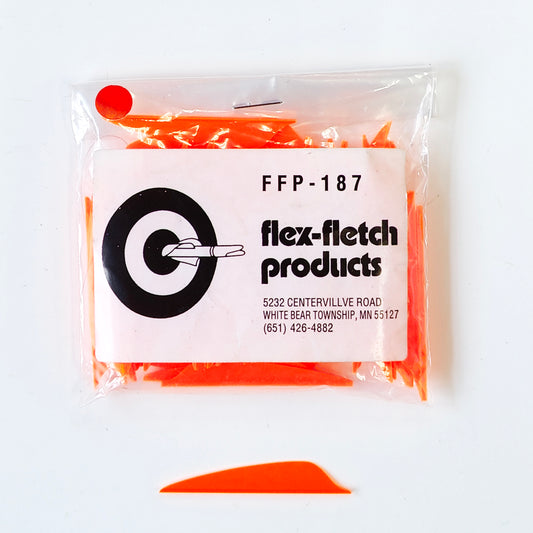 FLEXFLETCH FF187 オレンジ 1パック(100枚)