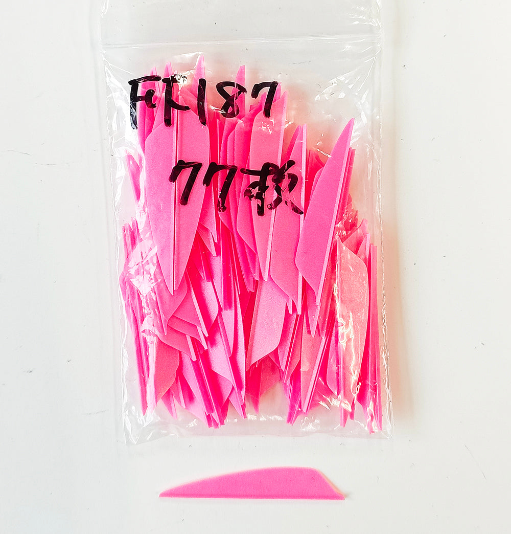 FLEXFLETCH FF187 パールピンク 77枚