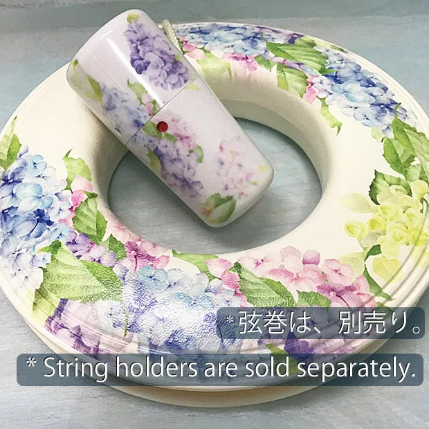 ギリ粉入れ プラスチック 花柄