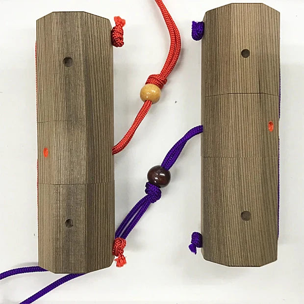 ギリ粉入れ & 筆粉  神代杉