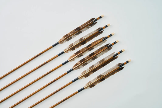 カーボン矢 ハチクマ鷲尾羽