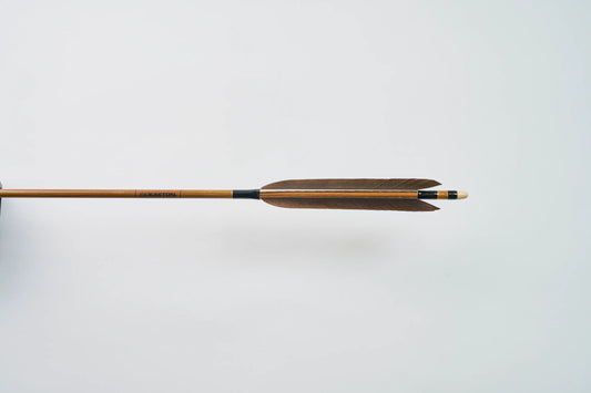 カーボン矢 黒鷲手羽