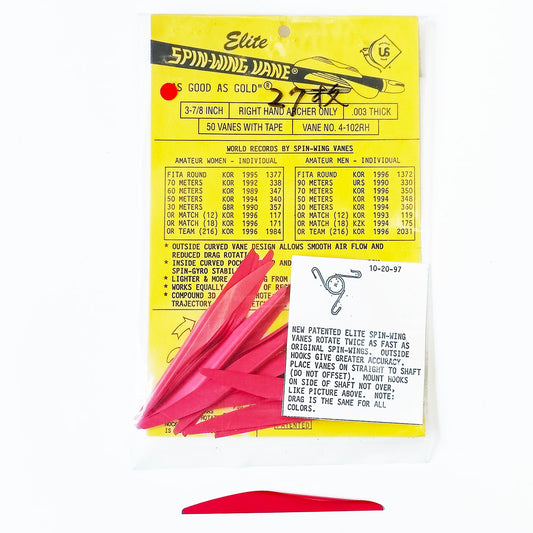 RANGE-O-MATIC スピンウイングエリート 3-7/8" レッド 27枚