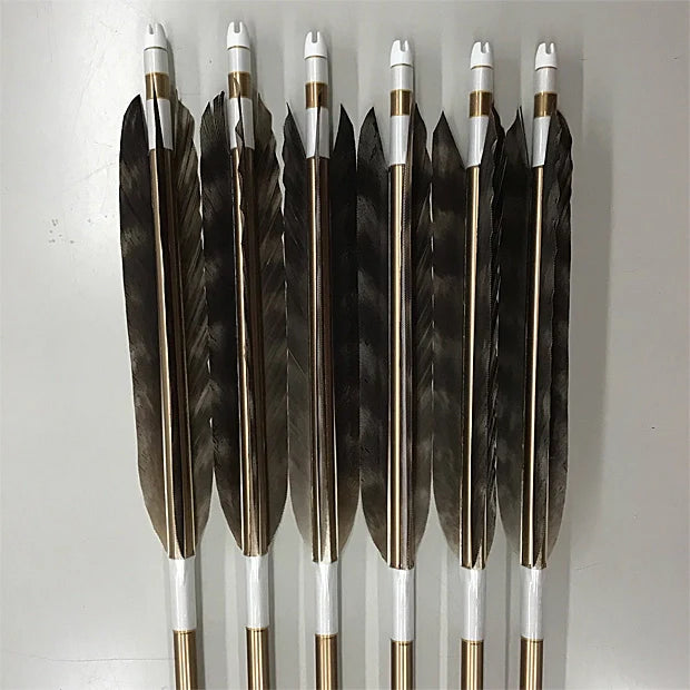 アルミ矢 樺太鷲手羽 1913/2014