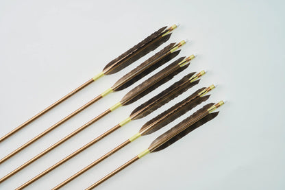 アルミ矢 樺太鷲手羽 1913/2014