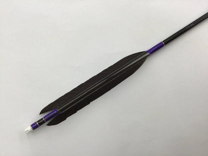 アルミ矢 黒鷲尾羽 2014/2015