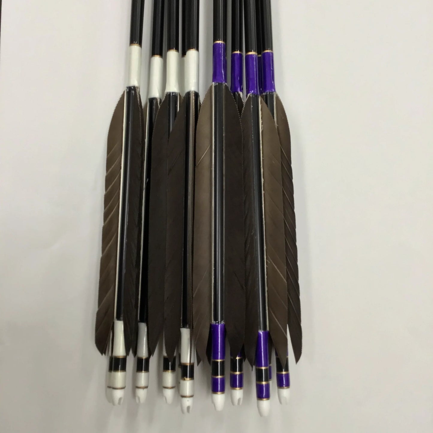 アルミ矢 黒鷲尾羽 2014/2015