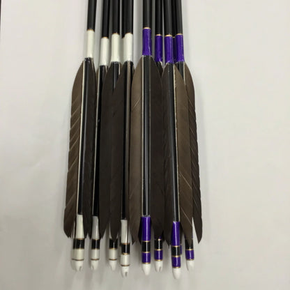 アルミ矢 黒鷲尾羽 2014/2015