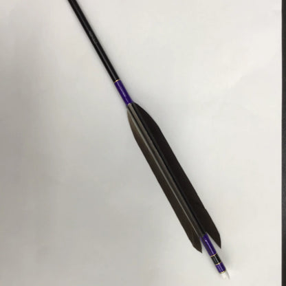 アルミ矢 黒鷲尾羽 2014/2015