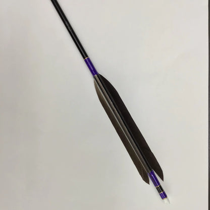 アルミ矢 黒鷲尾羽 2014/2015