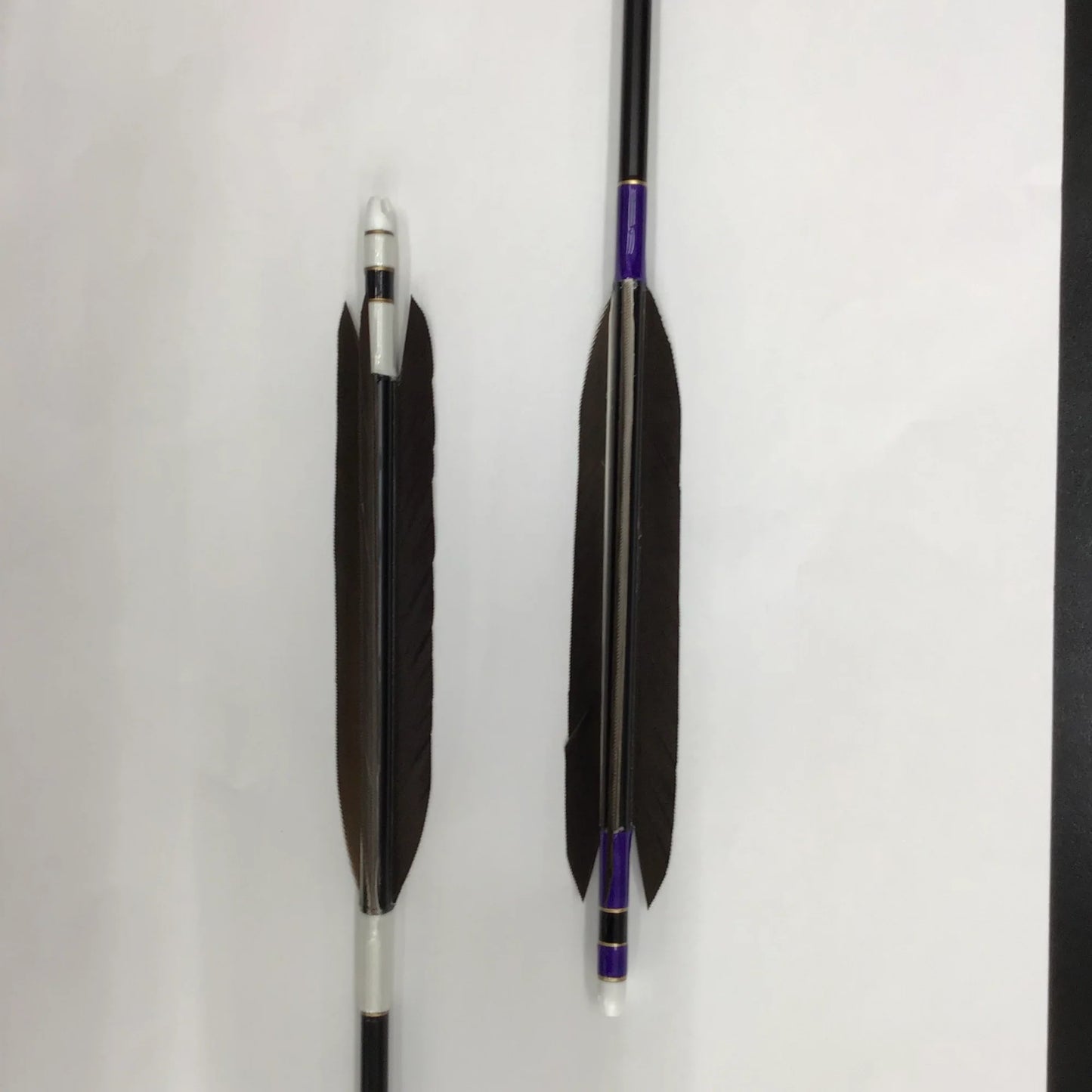 アルミ矢 黒鷲尾羽 2014/2015