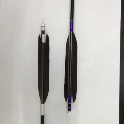 アルミ矢 黒鷲尾羽 2014/2015