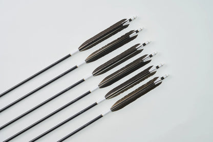 アルミ矢 黒鷲尾羽 2014/2015