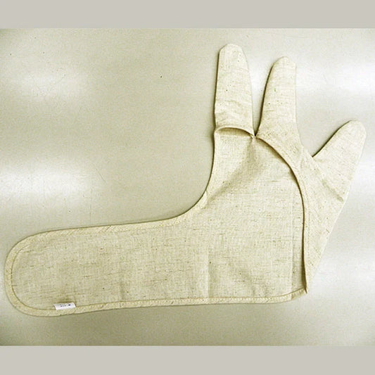 無地下弽（綿麻） 三つ弽用 長袖