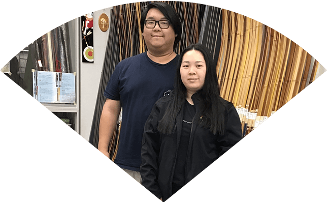 International visitors to Asahi Archery