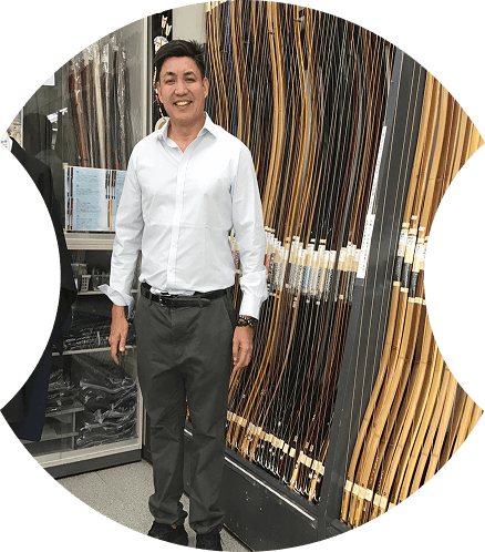 International visitors to Asahi Archery